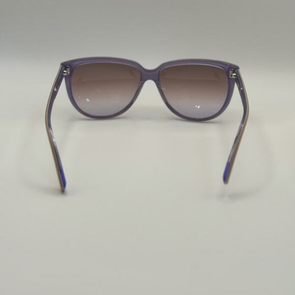 Fendi FS5279 207 Beige Purple Red Gradient Cat Eye Sunglasses 57-14-135 w/ Case - Picture 7 of 11